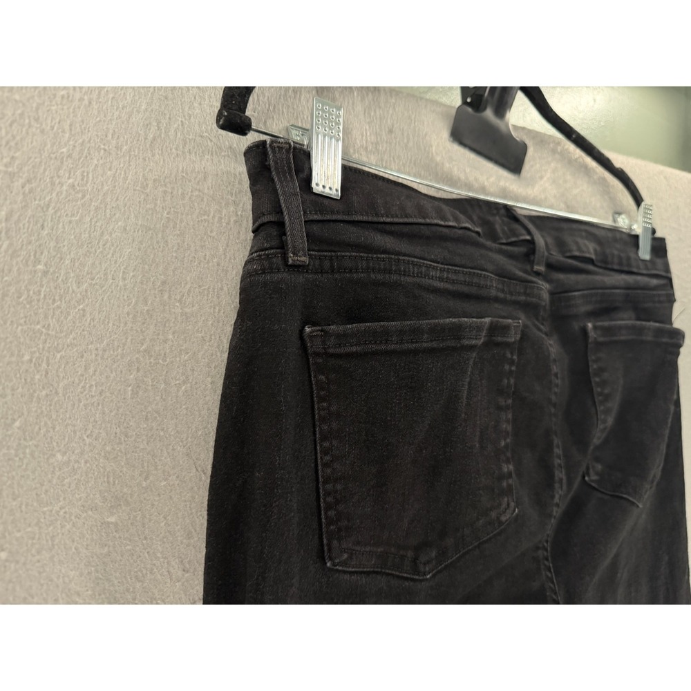 NYDJ Jeans Womens 10 Barbara Bootcut Lift-Tuck Denim Black Wash Denim Stretch - Picture 6 of 14